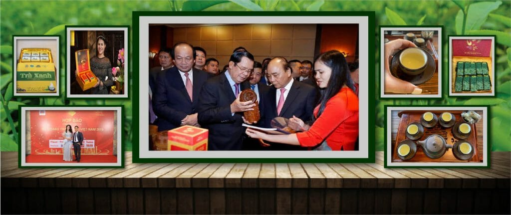 Trà Thái Nguyên sản xuất tại HTX Tâm Trà Thái