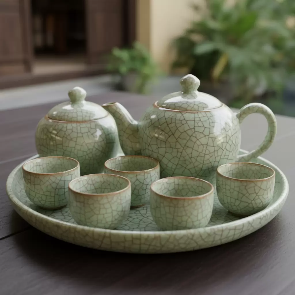 Tìm hiểu 5 dòng ấm chén Bát Tràng chuyên dùng cho trà Việt truyền thống