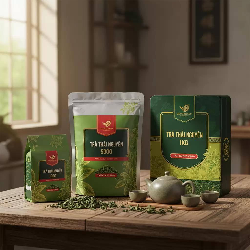 So Sánh Giá Trà Thái Nguyên 100g, 500g, 1kg Cập Nhật 2026